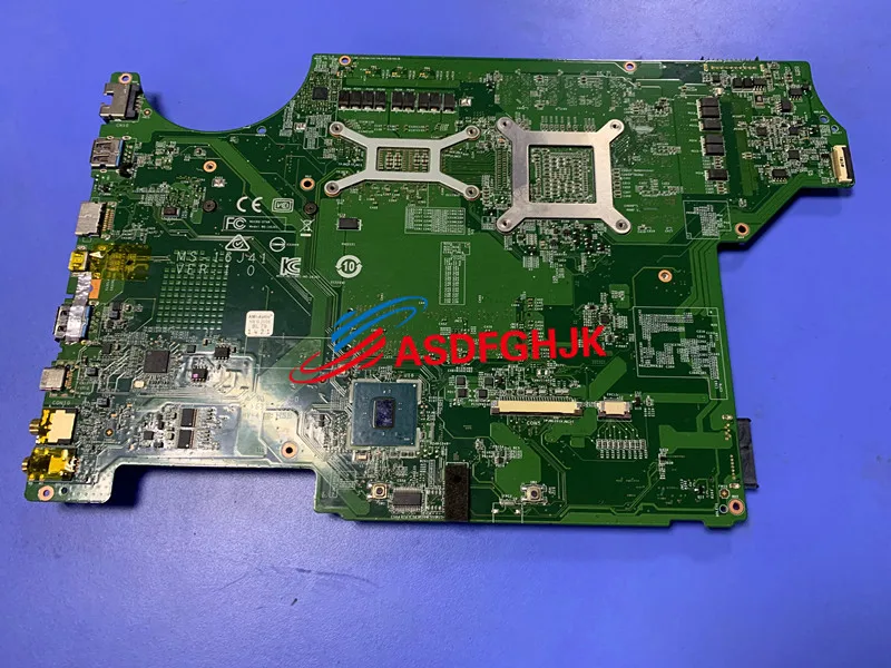 Original  MS-16J4 MS-1794 MS-17941 MS-16J41 FOR MSI GE62 GE72 LAPTOP MOTHERBOARD WITH I7/I5 CPU GTX970M GPU  100% TESED OK