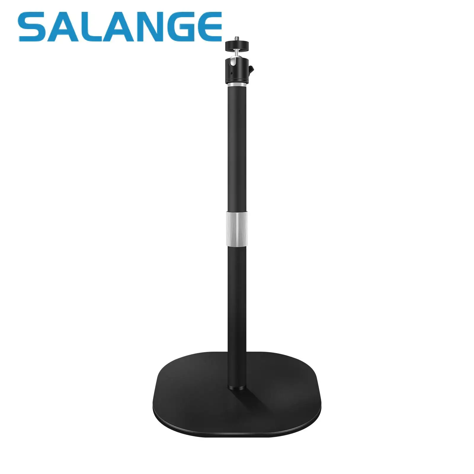 

Salange Projector Stand Holders With 360 Rotatable Head Adjustable Deskotp Support Height Compatible with1/4 Screw Holes Camera