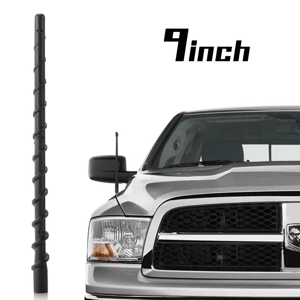 

9 Inch Multi-model Universal AM FM Radio Antenna For Dodge Ram 1500 Jeep Wrangler JK/JL Ford F150 Chevy Silverado Toyota Tundra