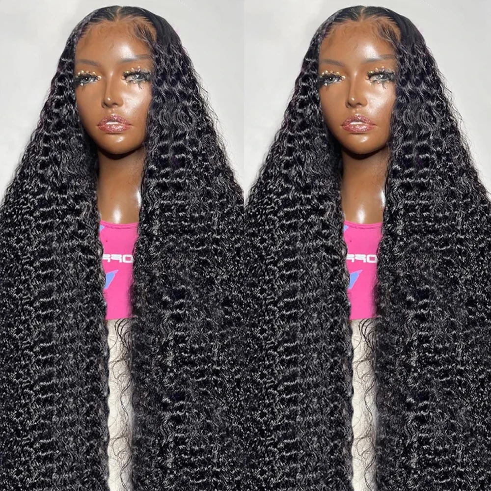 

Deep Wave Glueless Wig 13x4 Human Hair Wig Ready To Wear Curly 7x5 Lace Frontal Wigs Bleached Knots Preplucked For Women Pre Cut