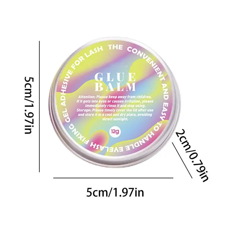 Lash Lift Glue Balm 12g Eyebrow Perm Glue Balm Brow Lamination Gel Eyebrow Perm Glue Balm Non-irritating Lifting Lash Wax Fixing