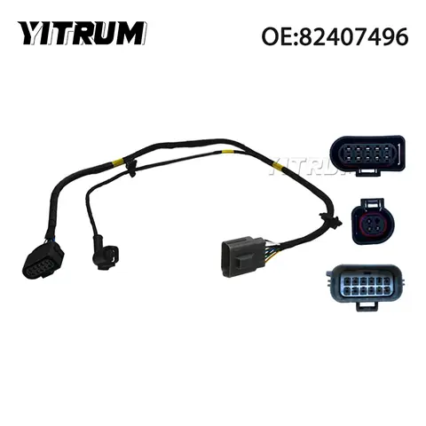 YITRUM 82407496 82078418 82343408 헤드라이트 케이블 하네스, 볼보 FM FH 트럭용 예비 부품