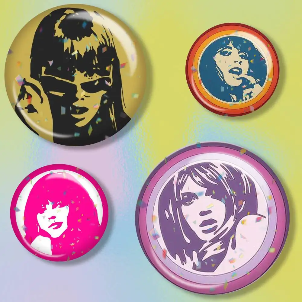 H-HystericS Glamour BRAND   Tin badges in 25/32/44/58/75mm, brooch pins for accessories & gifts,Souvenir.