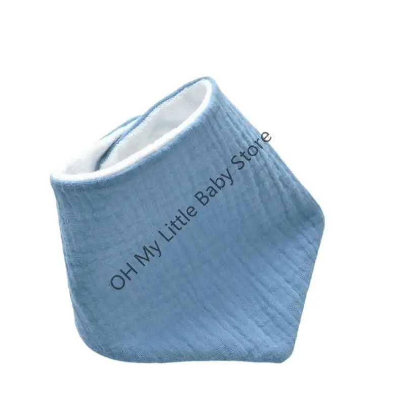 

M76C детский нагрудник для прорезывания зубов, удобный нагрудник для слюней, детское полотенце со слюной, хлопковая ткань для и