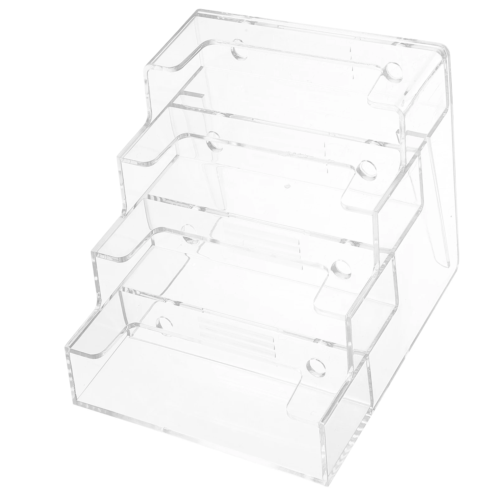 

Transparent Desktop Card Holder Display St ganizer Vertical Place Business Card Display Holders Postcard Photo