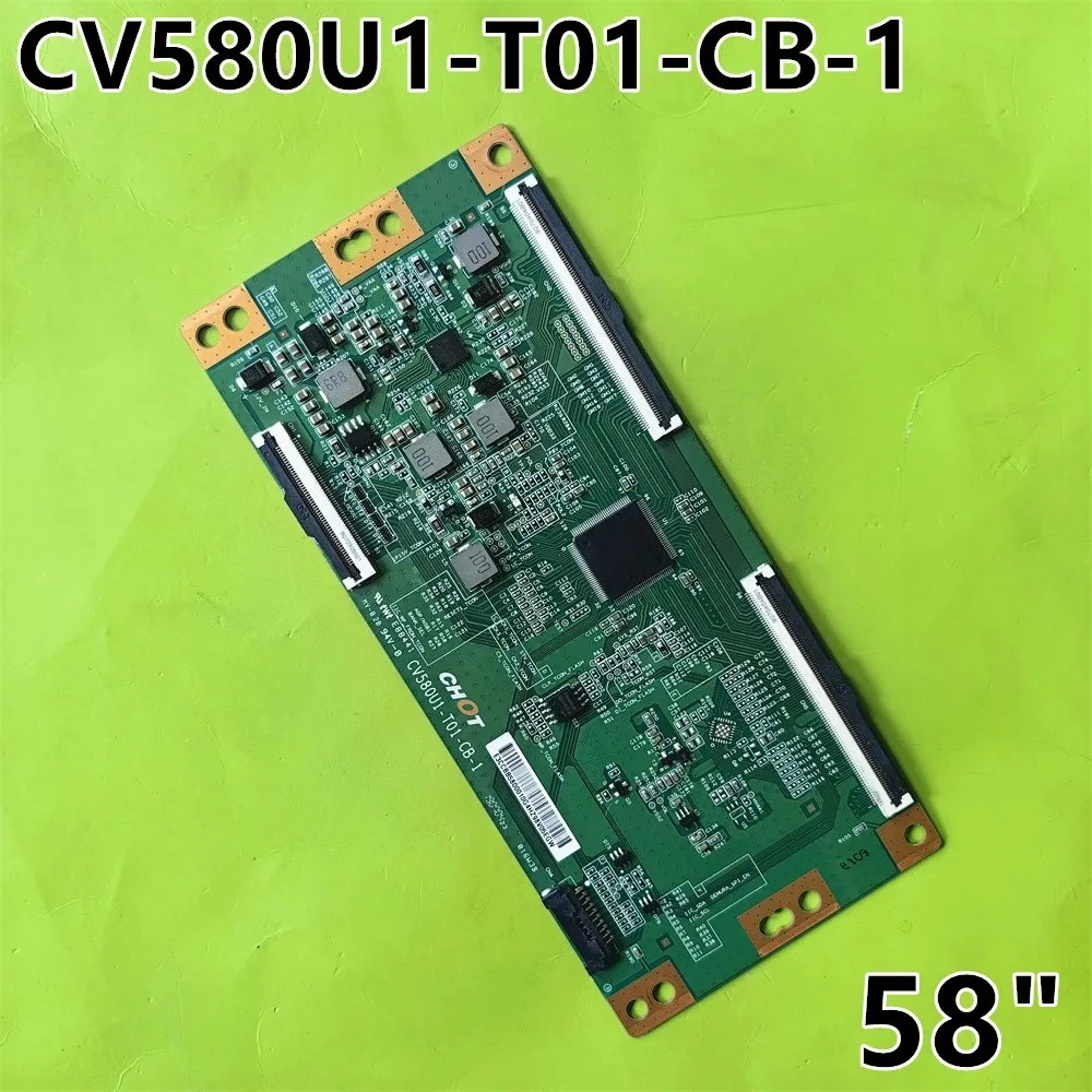 

CV580U1-T01-CB-1 T-CON Logic Board Suitable For 58UL2B63DB D58U551N4CWH 58PUS8542/12 V585-G1 Hisense 58AE7010F 58S5 58A7G 58R6E3