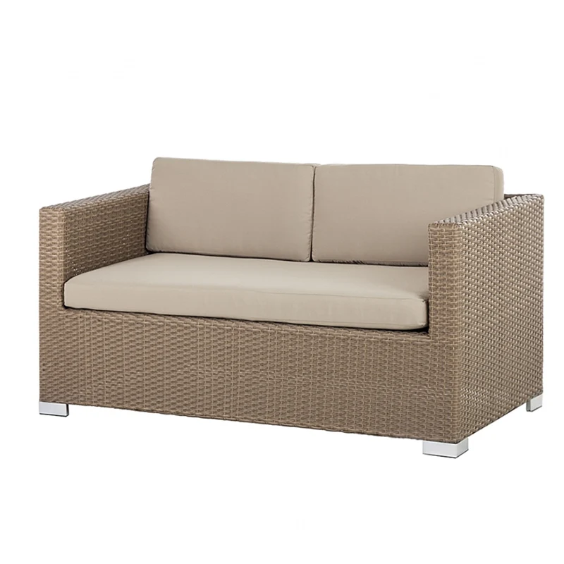 طاولة القهوة في الهواء الطلق حديقة الأرائك مزيج الترفيه الشمال الحديقة حديقة الأرائك بسيطة بي الروطان الأثاث أريكة Jardín MHHYSF