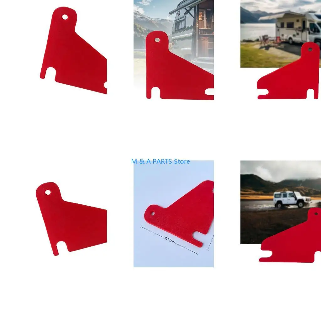 U1JF Practical Travel Trailer Campers Motorhome Caravans Door Safety Latches Mechanism For Enhanced On The Road