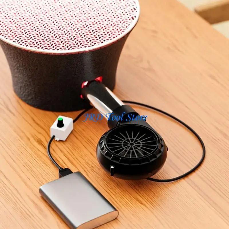 

A2UD Electric Barbecue Air Blower With USB 5V2A 2650RPM For Outdoor Grilling Picnics