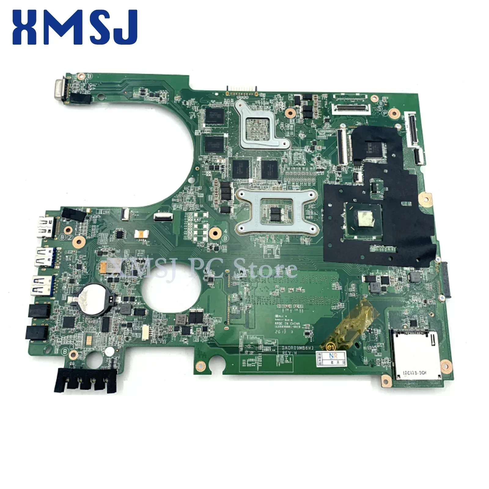 XMSJ For DELL 17R 7720 DA0R09MB6H1 DA0R09MB6H3 CN-0MPT5M MPT5M 0MPT5M Laptop Motherboard GT650M 2GB GPU HD4000 3D Version