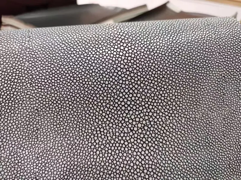 2024 New Trend Fashion Imitation Manta Ray Skin PU Synthetic Leather Materials