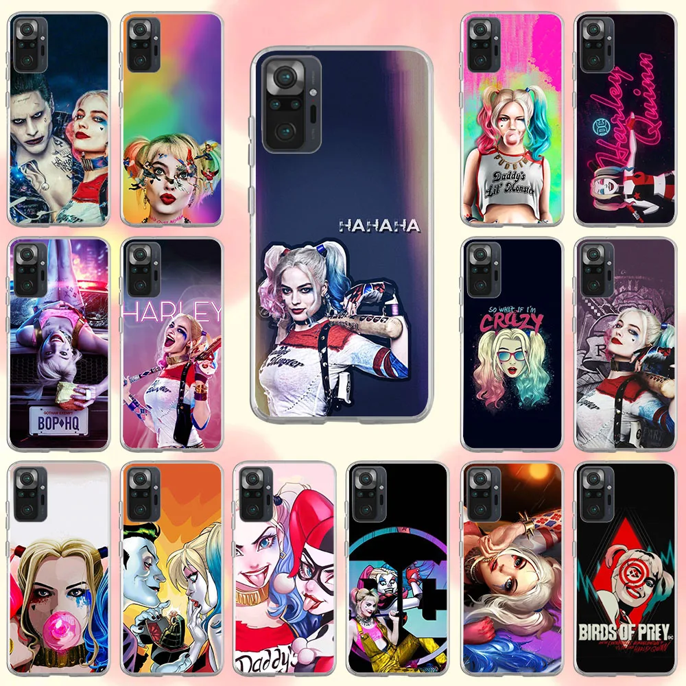 HZ-32 Harley Quinn Soft Case For Samsung A23 A52S A22S A55 A35 A25 A15 A05S A05 A34 A54 M23 M33 M52 M53