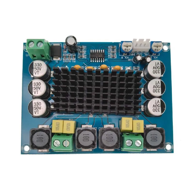 XH-M543 TPA3116D2 فئة D مكبر للصوت لوحة تركيبية 2x120 واط ستيريو الصوت الرقمي الطاقة ثنائي القناة مكبر للصوت للمنزل المتكلم لتقوم بها بنفسك #2