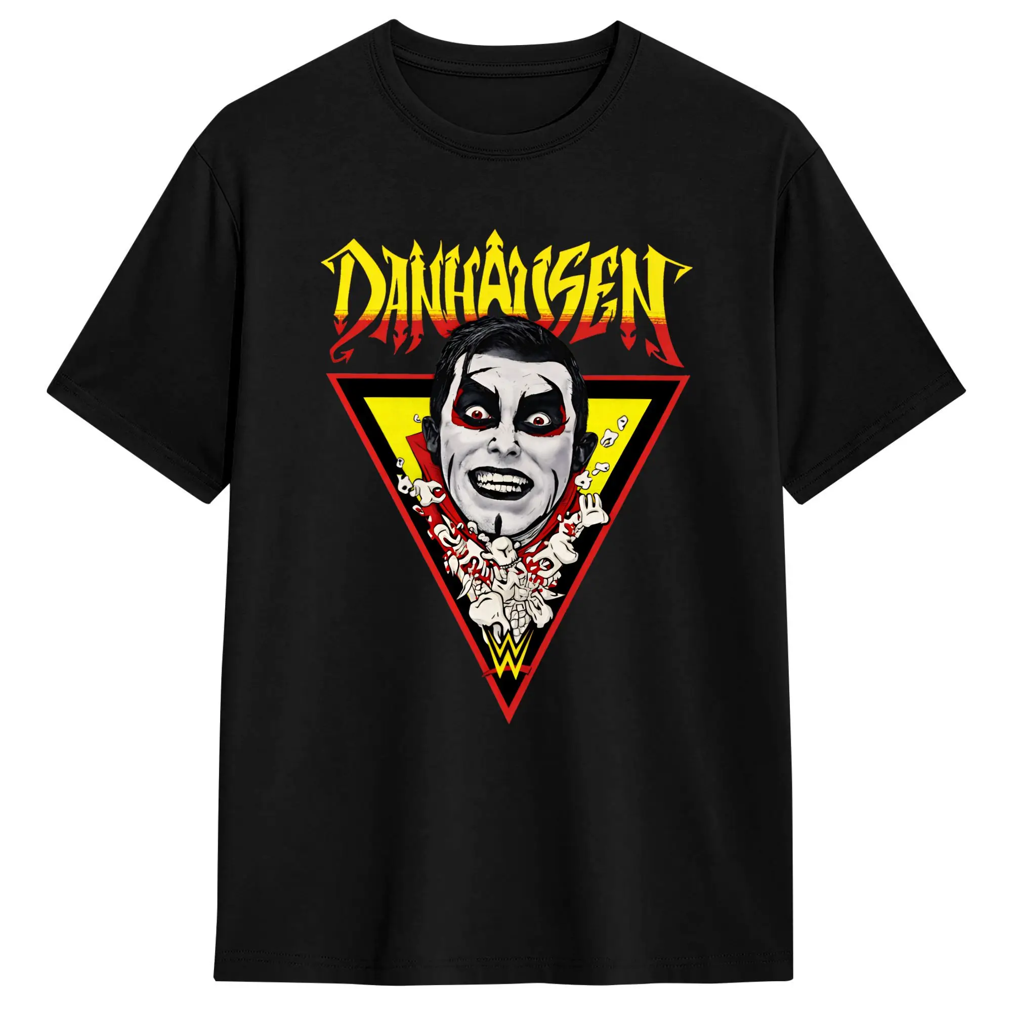

Danhausen Wrestling Funny Very Nice Very Evil Curse Men's T Shirts Short Sleeve Round Collar T-Shirt Cotton Gift Idea Clothes