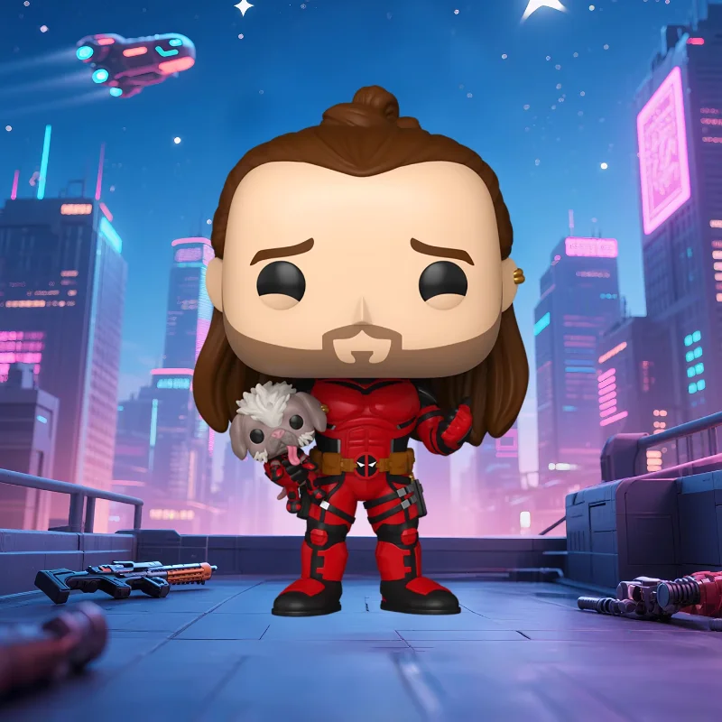 Funko POP Marvel Deadpool & Wolverine: Nicepool Global Limited Edition - Peripheral Action Figure, Trendy Toy Ornament Doll Gift - Image 6