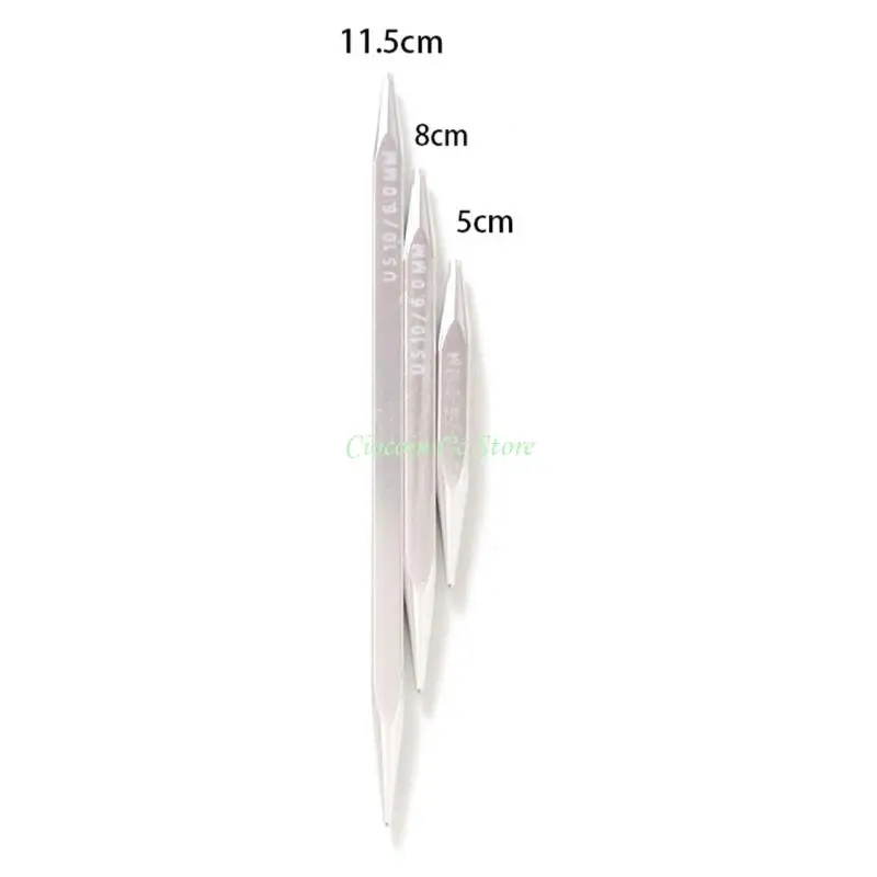 

X90F 10Pairs Interchangeable Circular Knitting Needle Set 2.75-6.0mm Sweater Needle