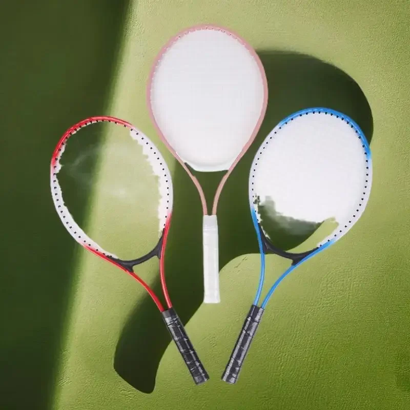 1 szt. Rakietka tenisowa o długości 21 cali dla początkujących dzieci w wieku 3-12 lat, idealna do gier sportowych na świeżym powietrzu.