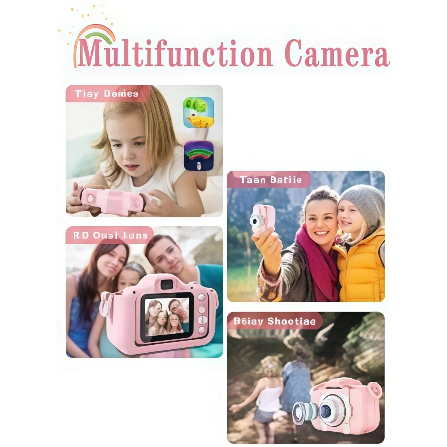 Christmas Kids Camera Mini Camera HD 1080P 1.44 inch New Designed Mini DV CAM Mini Sport Camera  Miniature Toys For Boys Girls