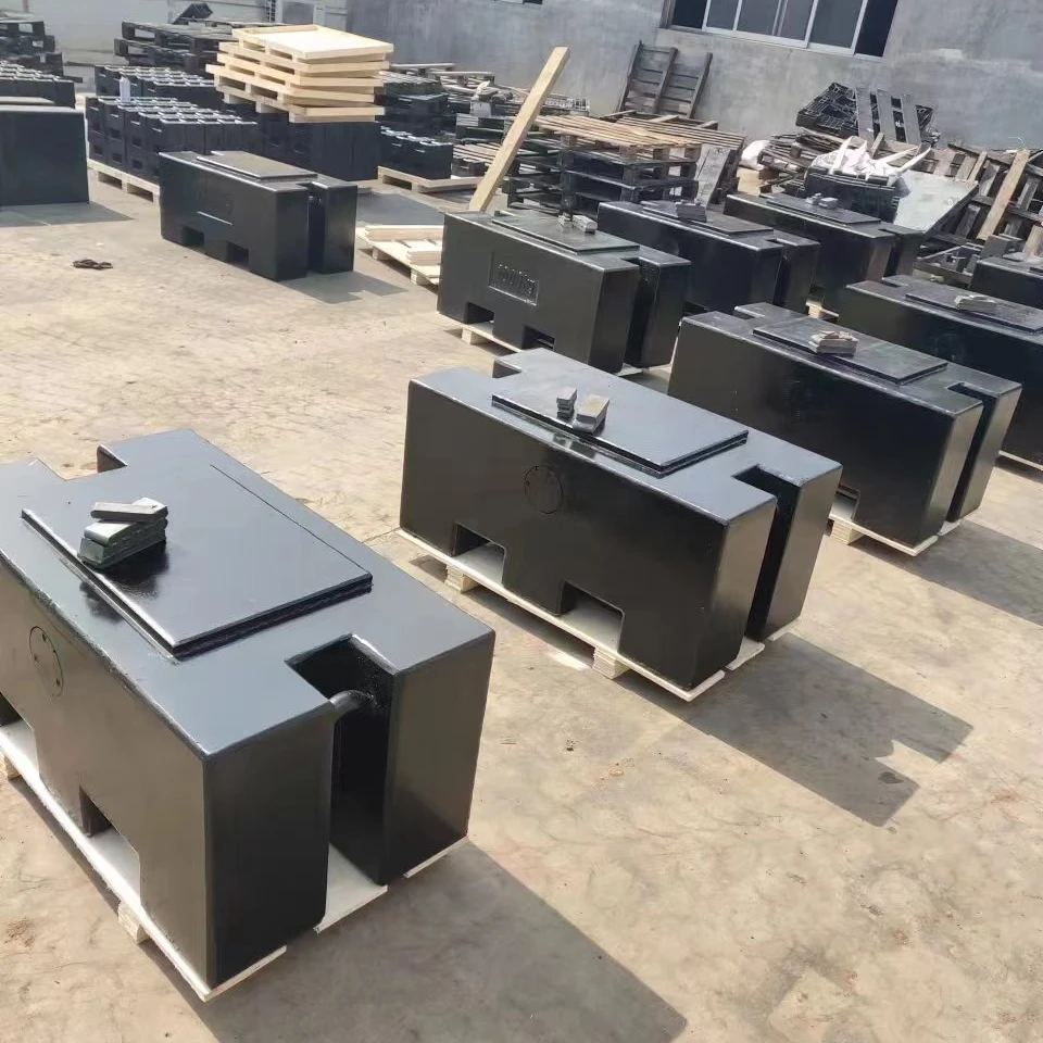 20kg 50kg 100kg 500kg 1000kg Stackable Cast Iron Calibration Weight For Crane
