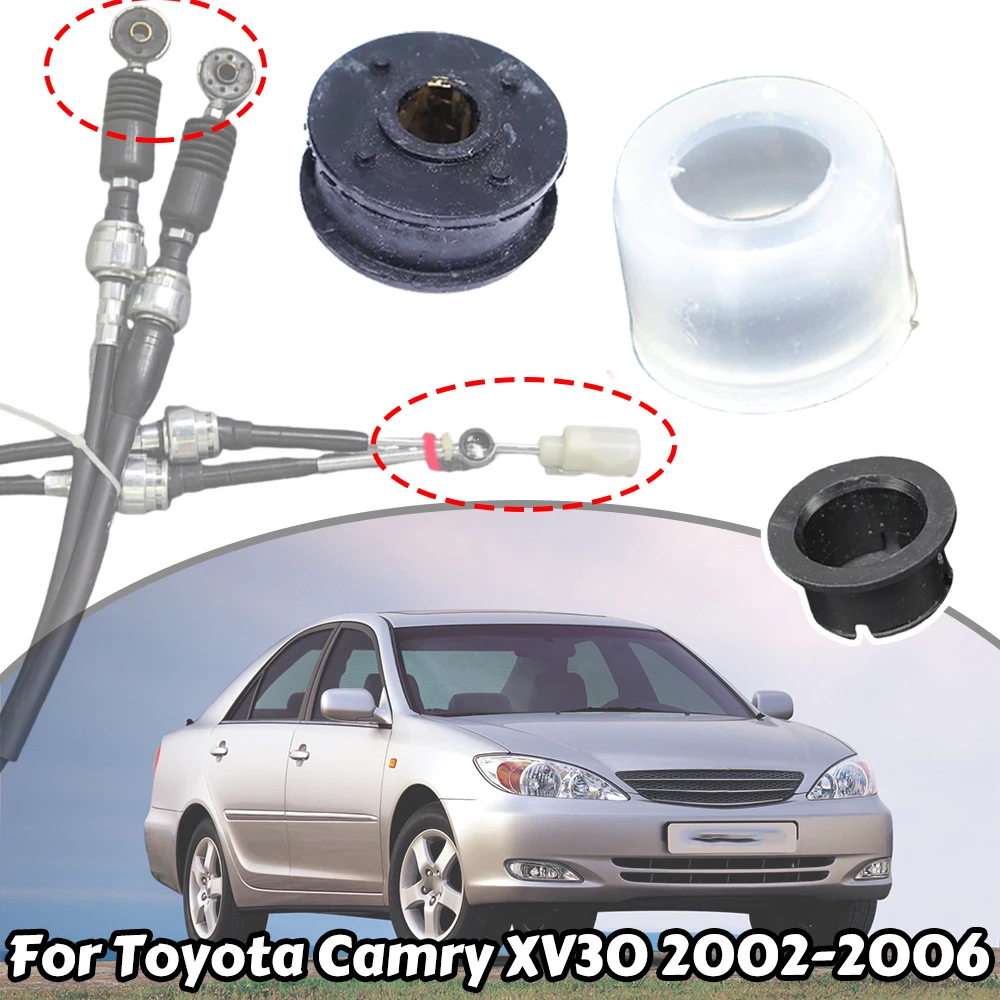 

Car Manual Gearbox Shift Cable Linkage Control Bush Shifter Lever Connect Rod Bushing For Toyota Camry XV30 2002 2003 2004-2006