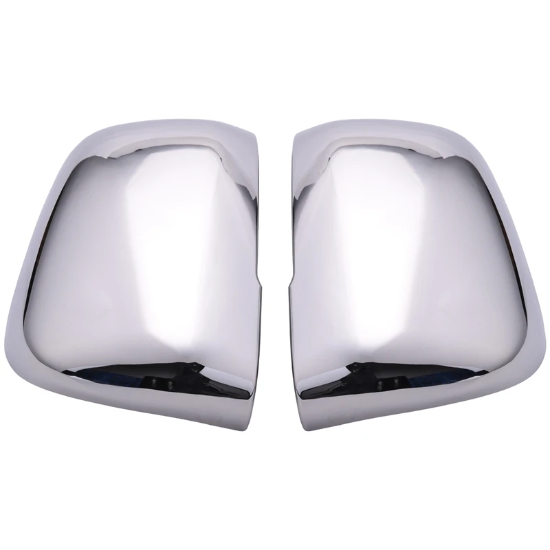 ABS Chrome Side Mirror Decorative Covers Trims for Mitsubishi Pajero 2007-2019