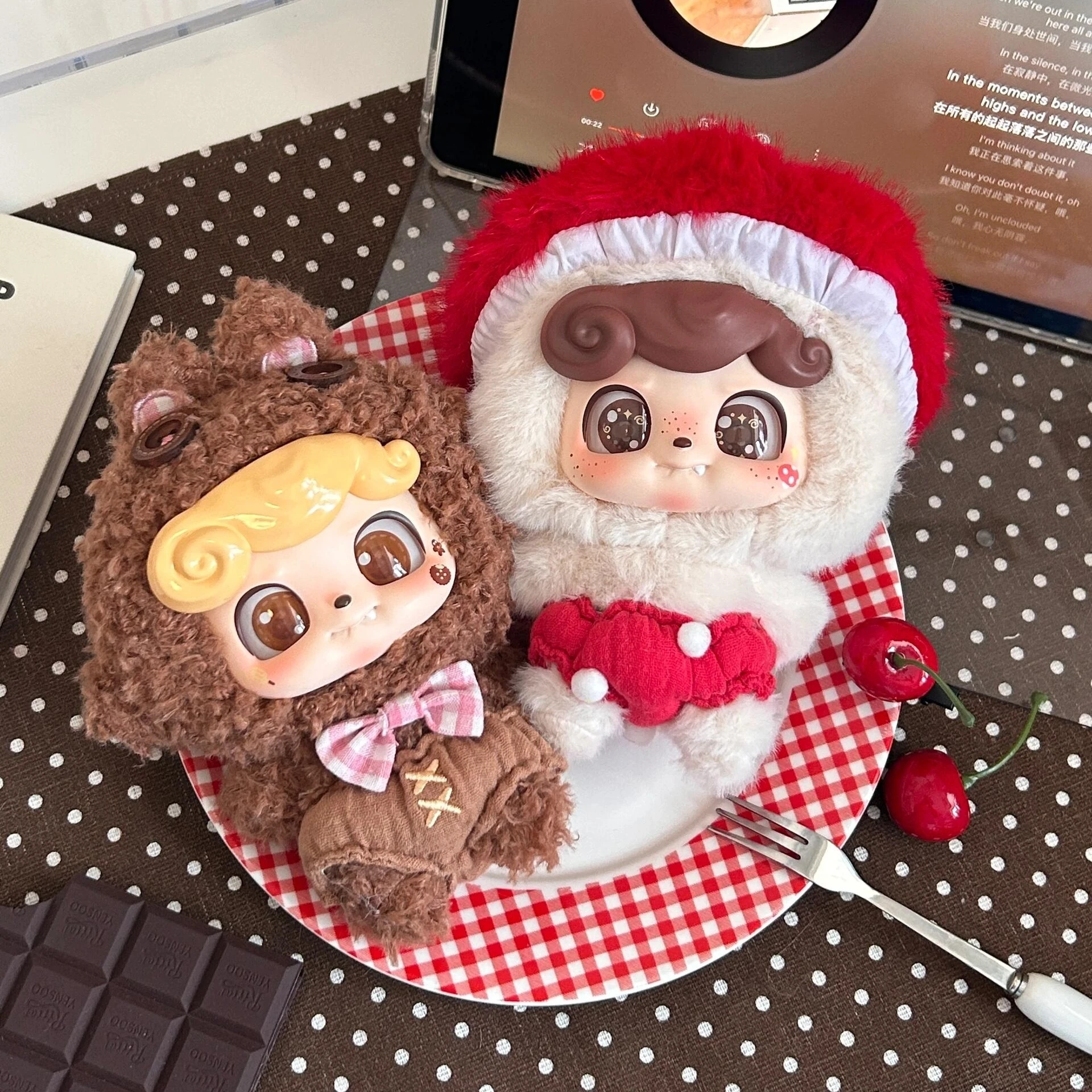 

Genuine Q.Kid Fairy Tale Series Vinyl Plush Blind Box Cute Doll Model Decorative Pendant Collection Toy Mystery Box Child Gift