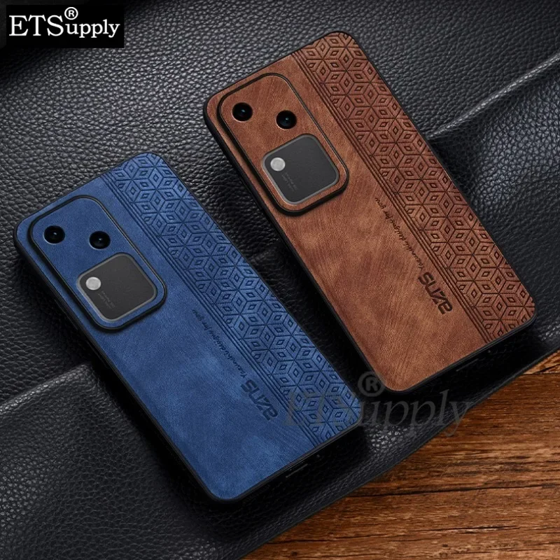 For vivo V30 Pro V30pro 5g Phone Case Luxury Retro Leather Shockproof Full Body Protection For VIVO V30 pro V 30 5g proV30 Cover