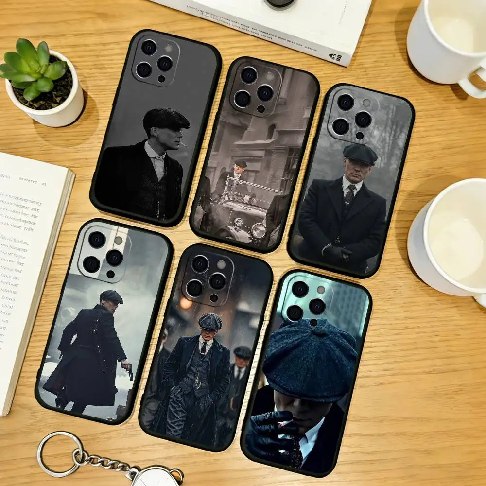 

Tommy Shelby Phone Case Silicone Soft For IPhone 17 16 15 14 13 12 11 X XR Plus Pro Max Plus
