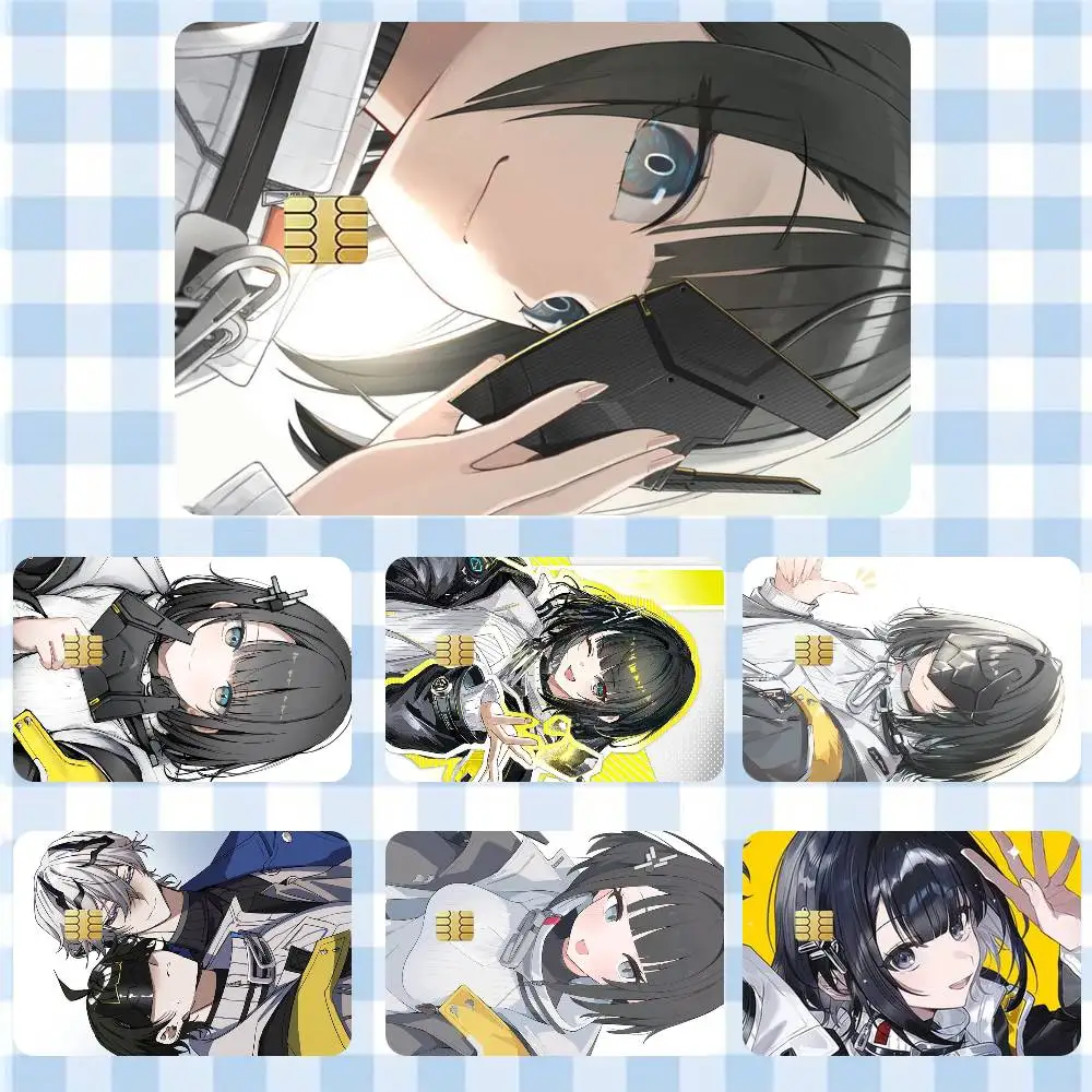 

Arknight Endfield Endministrator Sticker Film Tape Skin for Credit Card Debit Card Waterproof Stickers Cartoon