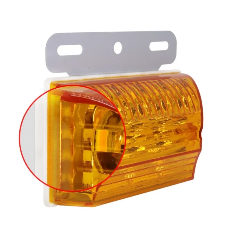 Truck Clearance Light 24V LED Marker Lights for Trailer Lighting Van Side Lamp Red Yellow White Blue