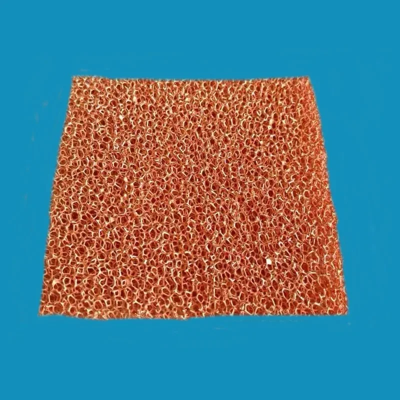 Porous Foam Copper Conductive Heat Dissipation Electromagnetic Shielding Electrolytic Copper Material