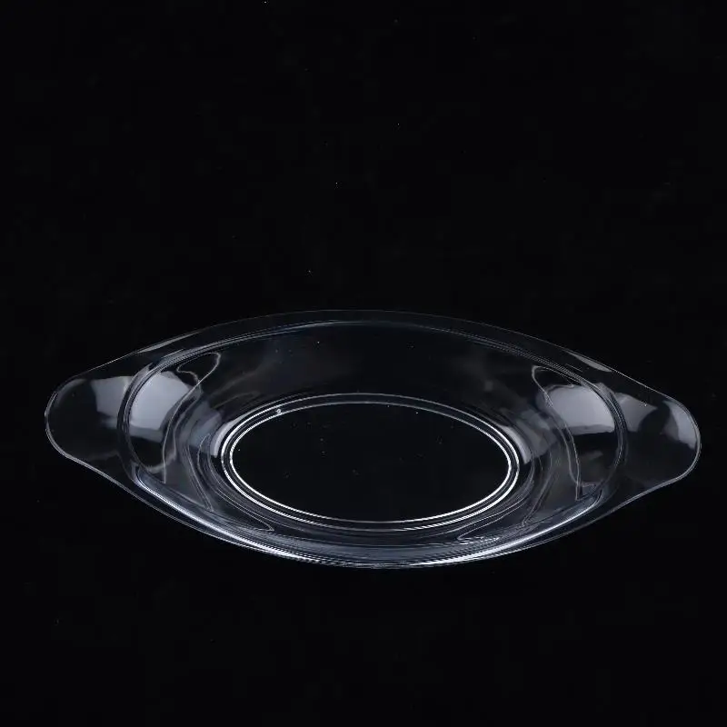 Banana Split Bowls Acrylic Serving Plates Food Storage Container Sundae Serving Dish Ice Cream Sundae Bowl For Fruit Vegetable view 4