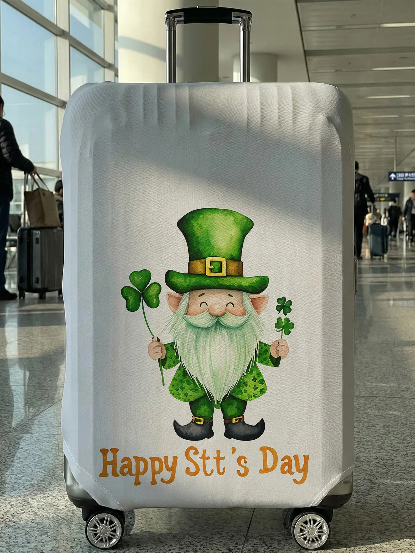 

Clover goblin luggage protection cover, suitable for 18-32 inch luggage covers, luggage handle gloves, travel accessories