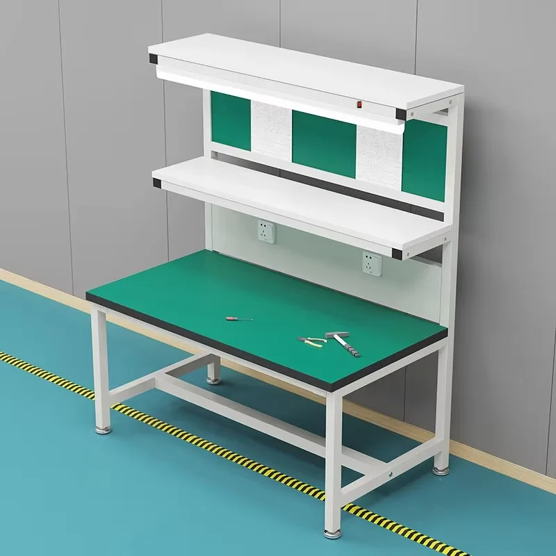 Anti-static Wall Bench Esd Esd Electronics Height Adjustable Workbench Mobile Phone Desk Cell Phone Computer Repair Workstation