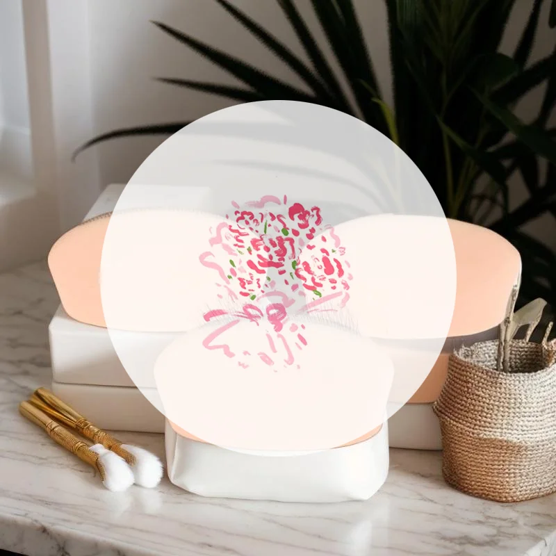 1pcs Eyelash Practice Silicone Model With Realistic Eyelash Extensions, Reusable Training Eyelid-Eyelash Extension Tool