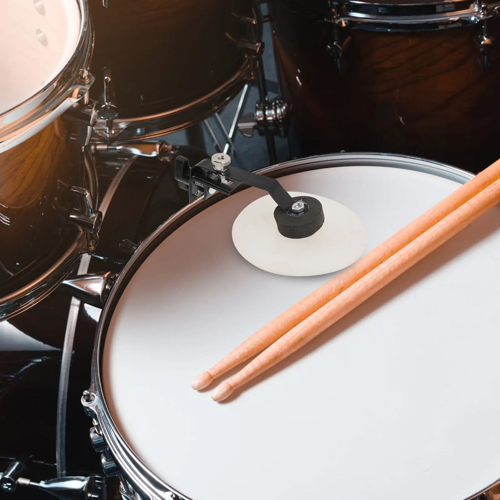 

1Set Drum Mute Cushions Gel Pads Durable Flexible Easy Install Uninstall Perfect for Drum Practice Pad for Drums