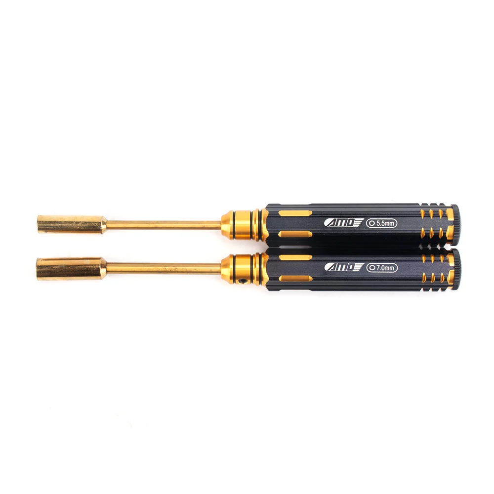 RC Car Repair Titanium-plated Screwdriver Tools Allen Screwdriver 1.5 2.0 2.5 3.0 Slotted Phillips Sleeve M3 M4 7.0 5.5