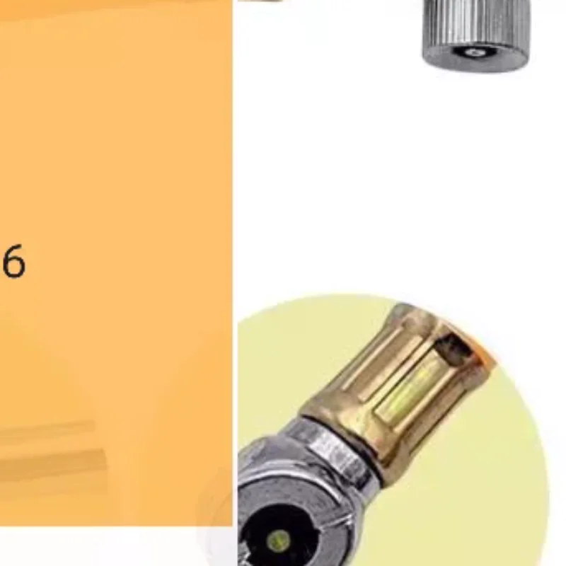 Inflatable Bike Motorbike Truck Tyre Inflator Connector Hardware Tools Car Nozzle Valve Air Hose Inflating Needles Pump