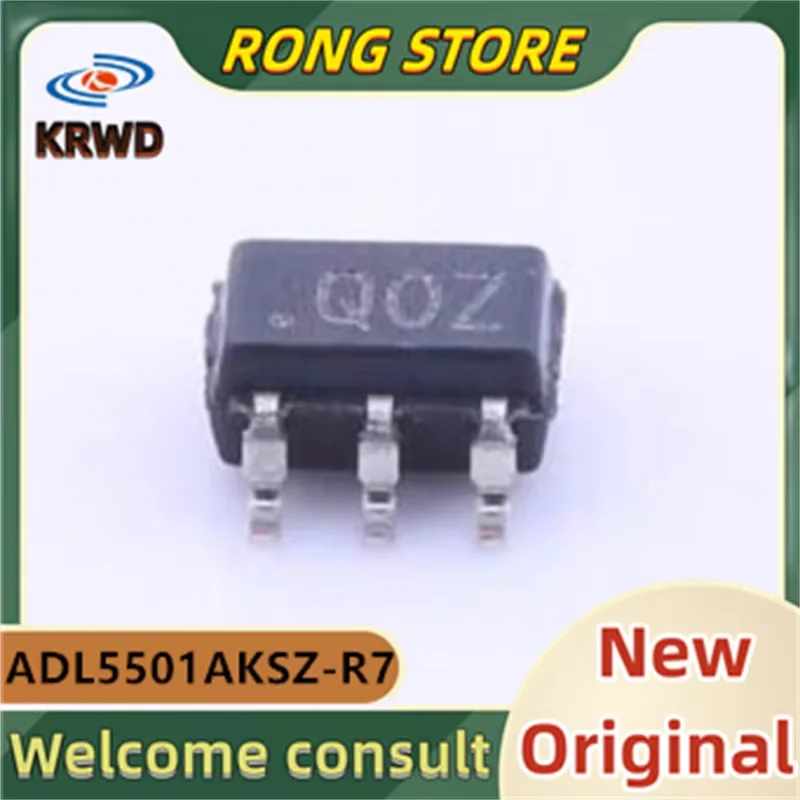

(5PCS) QOZ Q0Z ADL5501A ADL5501AKSZ ADL5501AKSZ-R7 SC70-6 New and Original Chip IC