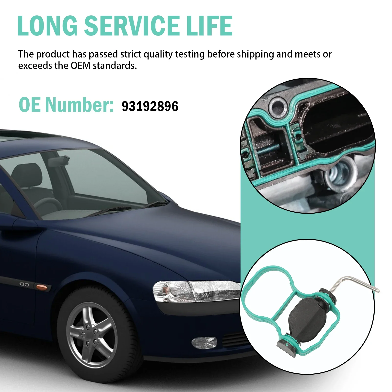 

New 5850653 Intake Manifold Repair Kit Swirl Flaps Thrust 93192896 for Opel Signum Vectra C Zafira B 2005-2012 849674 93171601