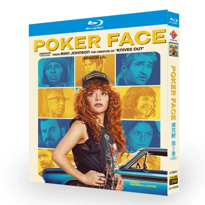 

Покер Фейс, 2-й сезон (2025), Blu-ray диск