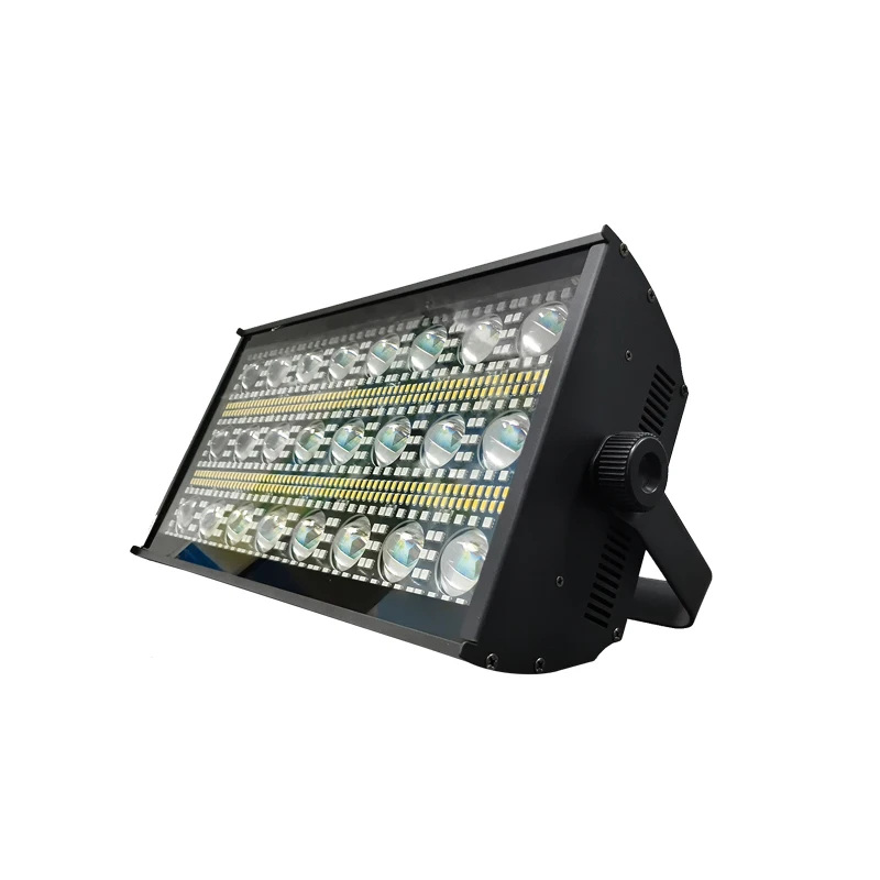 Factory Supply 24*3W Full-color 4in1 lightning Curtain Light Led Strobe Stage Light Stage Lighting Bar Disco Club DJ Equipment