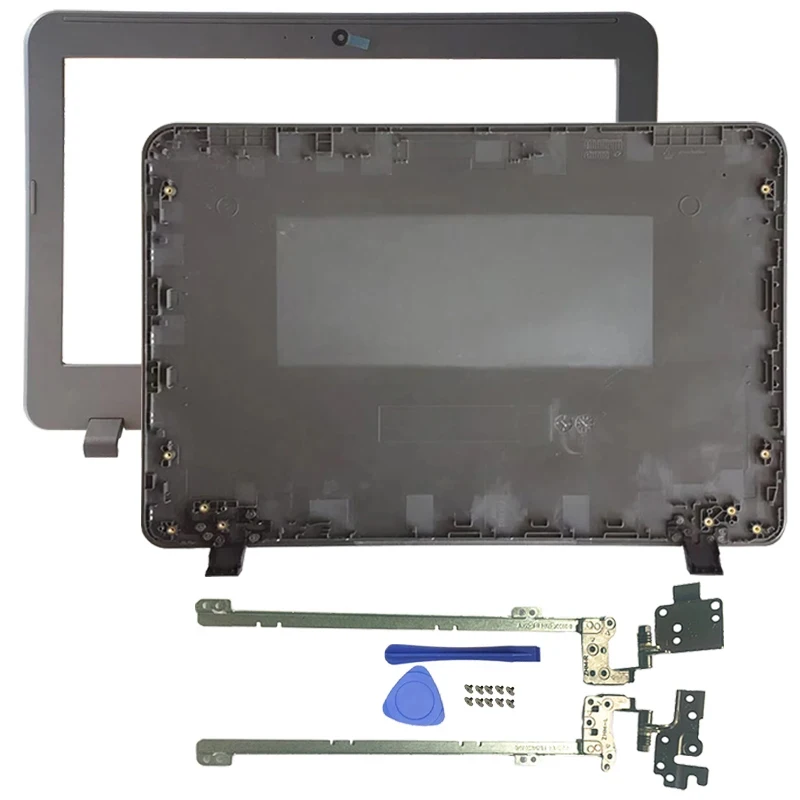 Laptop Accessories For Acer C731 11 N7 C731-C118 C731T Notebook LCD Back Cover/Front Bezel/Hinges Palmrest keyboard Laptops Case