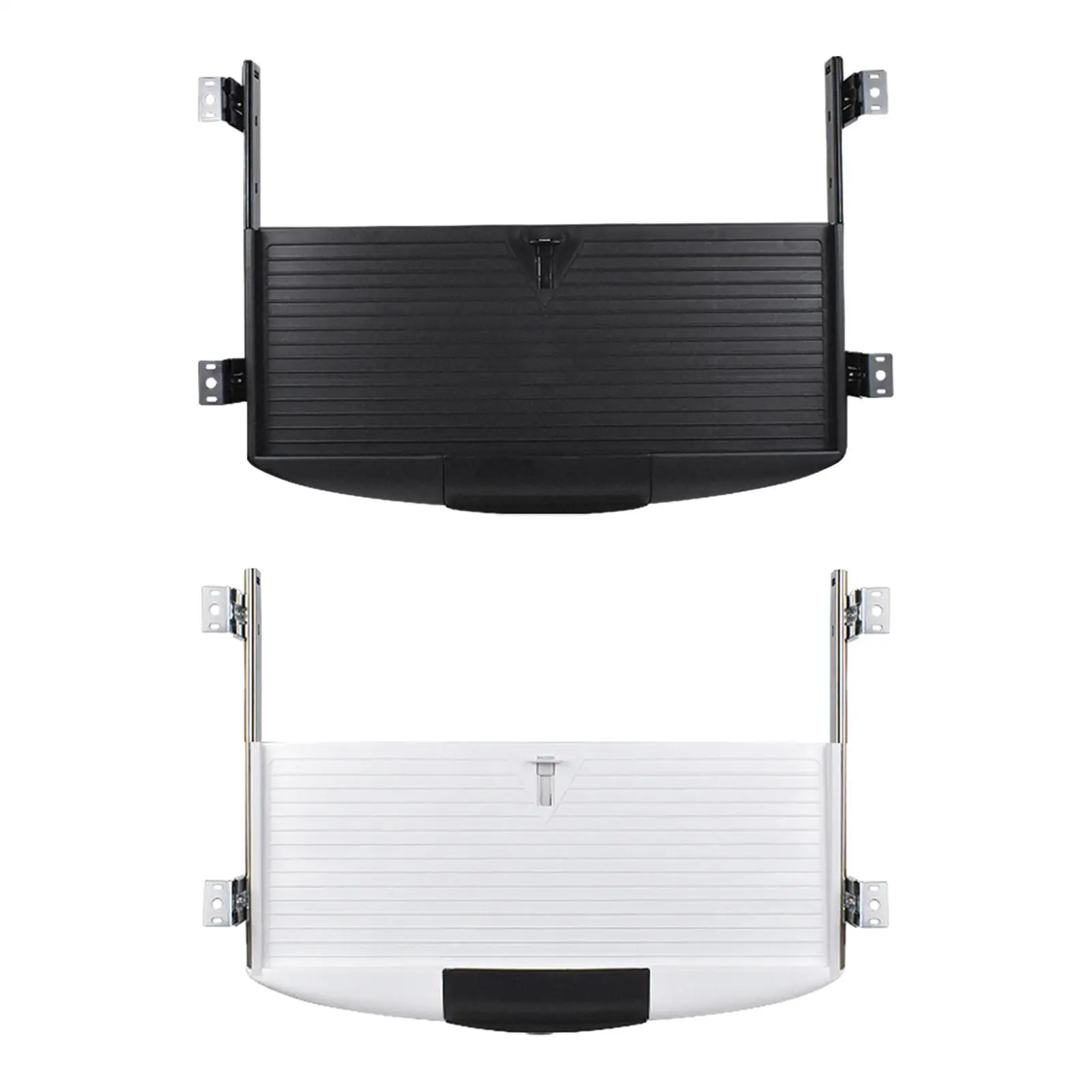 درج كمبيوتر مدمج مع صينية لوحة مفاتيح منزلقة للمكتب المنزلي #2