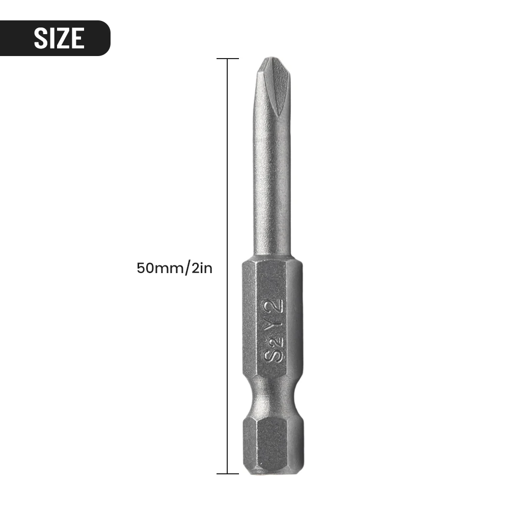 Magnetic Screwdriver Screwdriver Bits Hex Shank Magnetic Manual Electric Screwdriver Silver Steel Y1 Hex Shank Magnetic