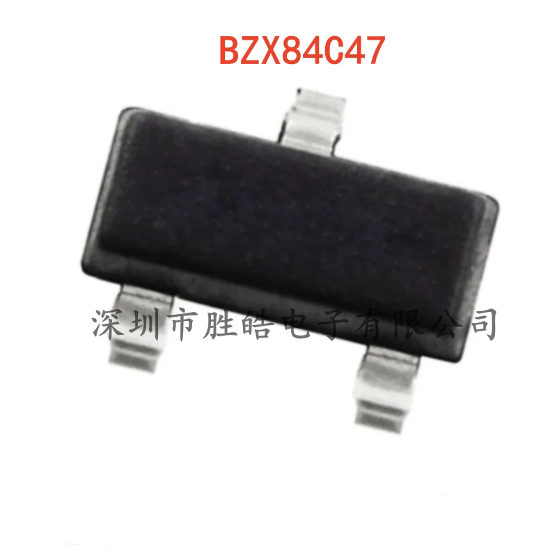 

(100PCS) NEW BZX84C47 Screen Print Y16 47V Voltage Regulator Diode SOT-23 BZX84C47 Integrated Circuit