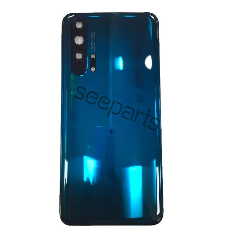 New Cover For Huawei Honor 20 Pro Battery Cover Door Back Housing Rear Case For Honor 20 Battery Cover Door With Lens Replacemen