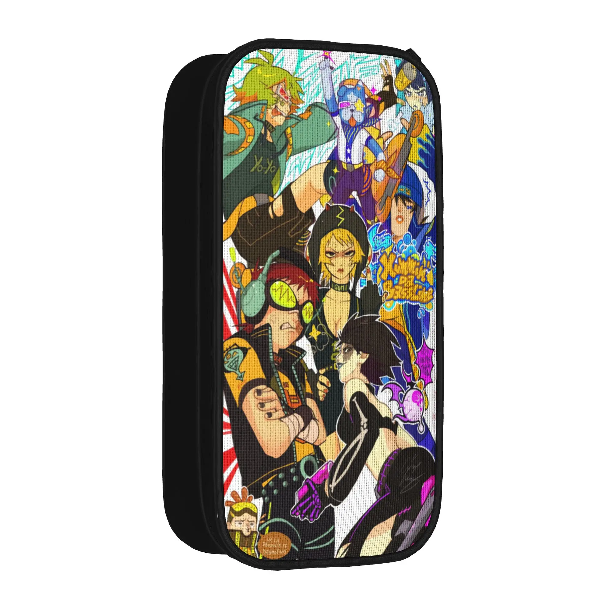 Jet Set Radio Future Pencil Case  Large Capacity Pencil Box Girls Boys Zipper Kawaii Back To School Pencil Cases Custom