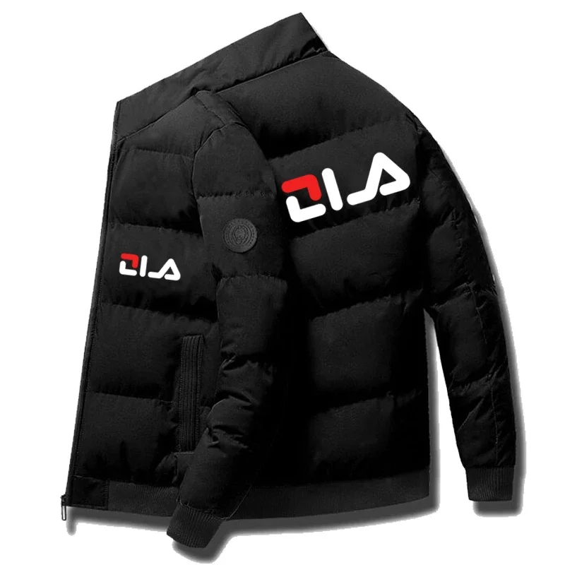 

This stylish men's cotton coat is comfortable to wear, with a warm outer layer, windproof design, and a high-quality zipper clos