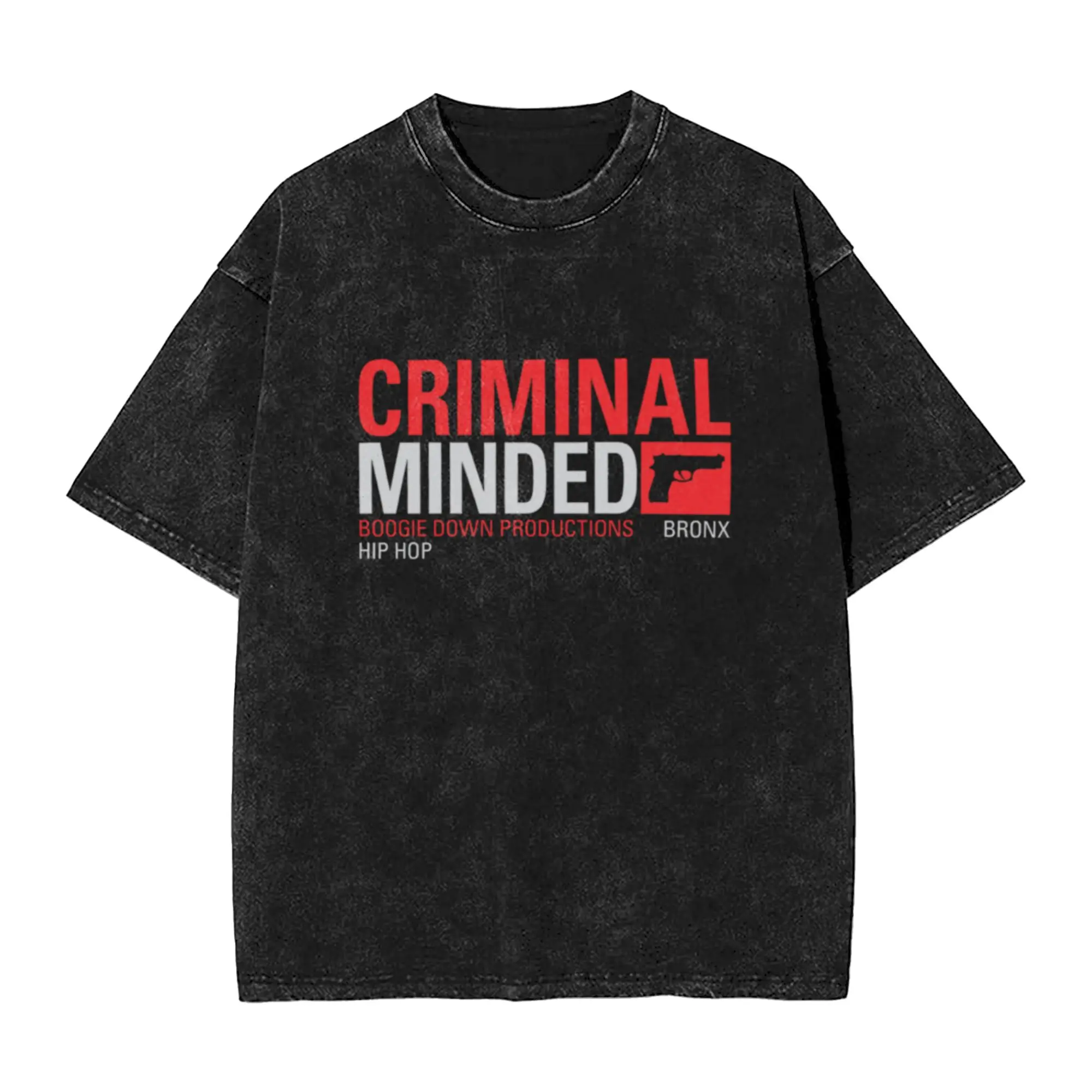 Criminal Minded Classic Chic A Vintage Oversized Cotton Unisex T-Shirts